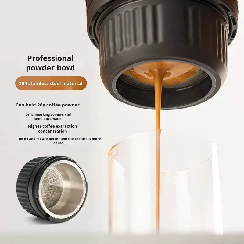 DUTRIEUX Portable USB Espresso Machine – Travel & Car Use Portable Espresso Machine SPOT