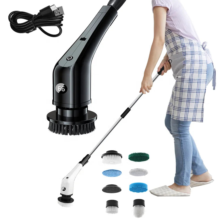 Electric Spin Scrubber – Cordless Extendable Power Cleaning Brush Electric Spin Scrubber SPOT