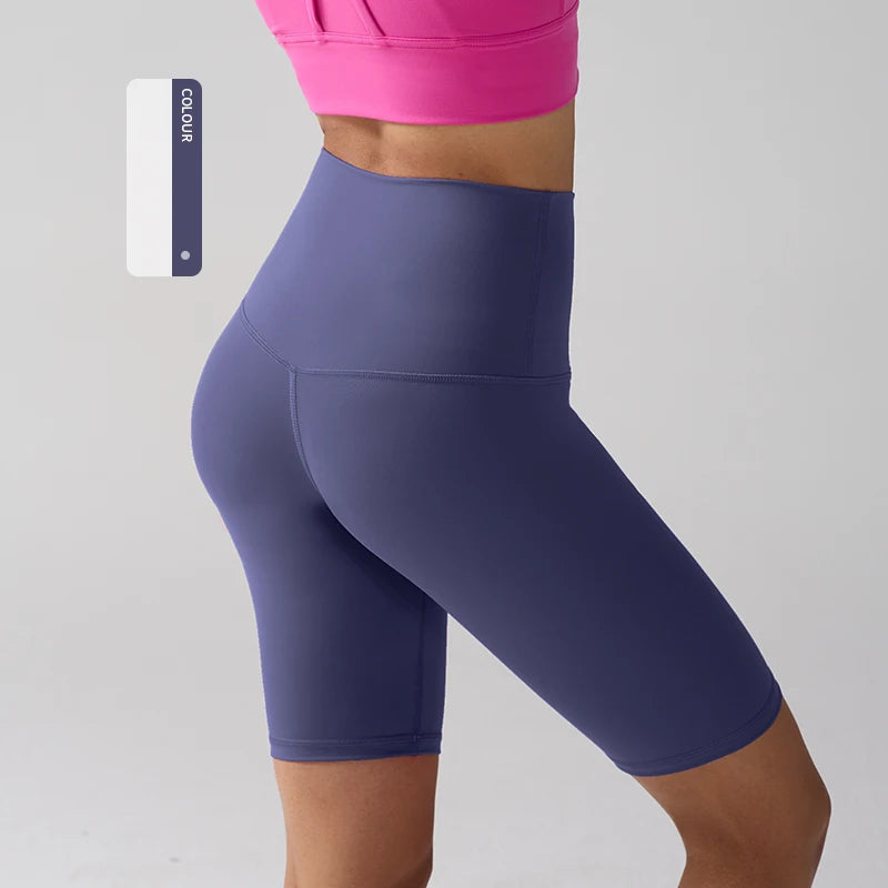Women's High-Waist Yoga Shorts – Quick-Dry Squat-Proof Yoga Shorts SPOT