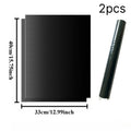 2-Pack Reusable Non-Stick BBQ Grill & Oven Baking Mats Baking & Grill Mat SPOT Black-2pcs