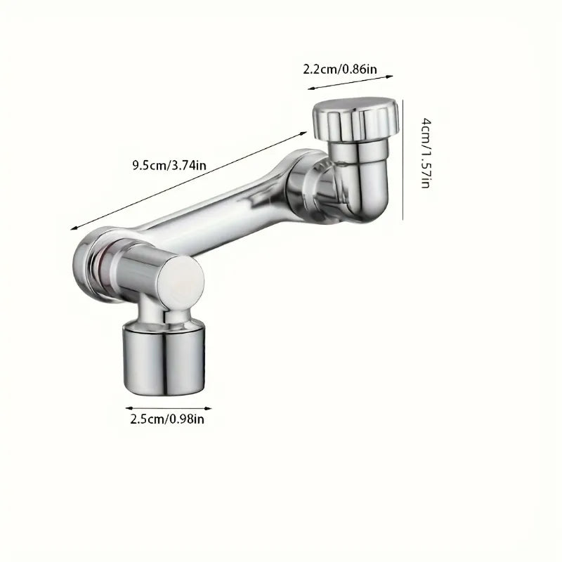 360° Rotating Faucet Extender – Foldable Sink Spray Head Faucet Extender SPOT 1pc