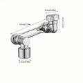 360° Rotating Faucet Extender – Foldable Sink Spray Head Faucet Extender SPOT 1pc
