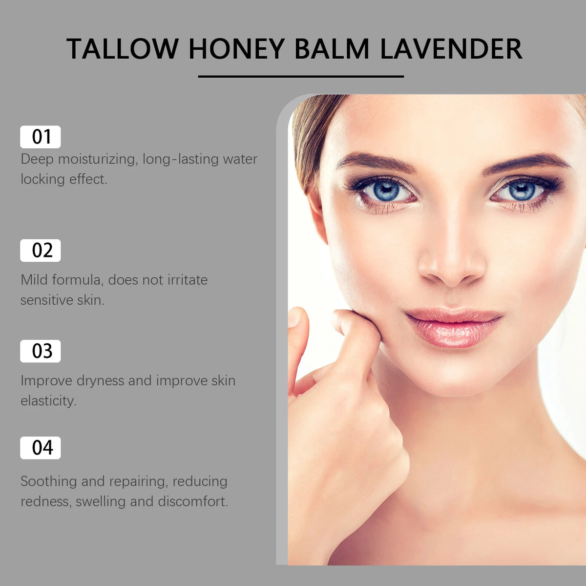 Beef Tallow Honey Cream – Moisturizing Balm 100g | Hoygi Moisturizing Face Cream SPOT