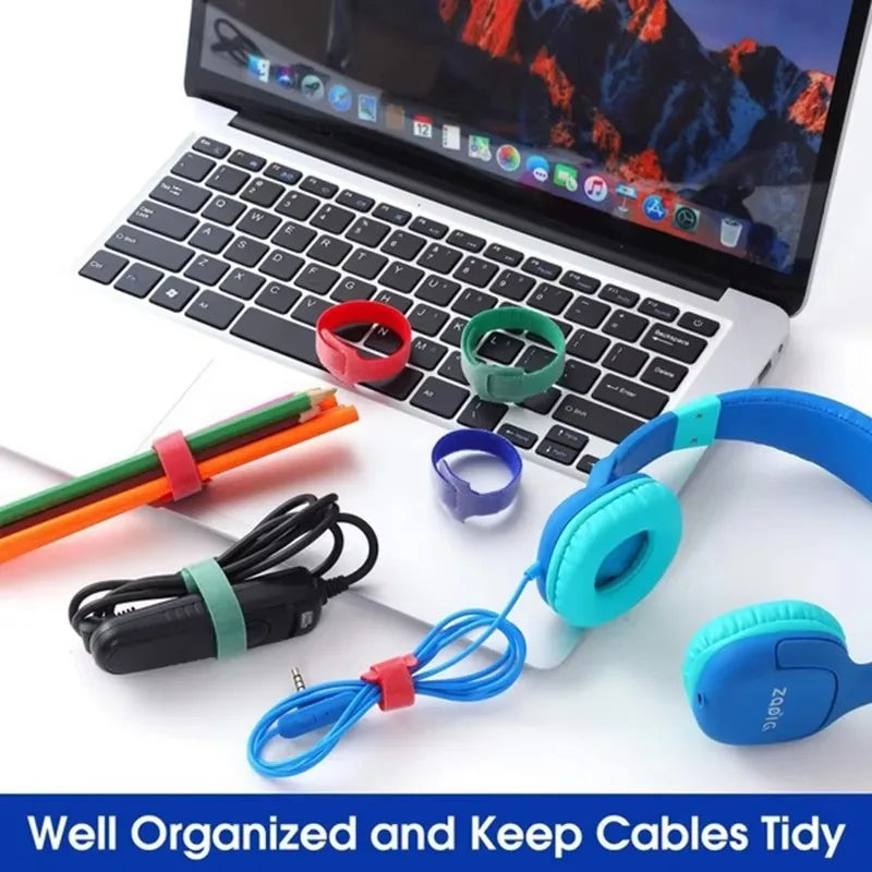 Nylon Cable Ties & Wire Organizer Set – 10/30/50 Pack Cable Organizer Ties SPOT