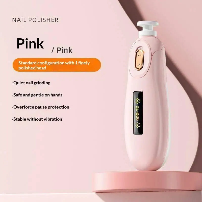 Electric Parrot Claw Grinder – Quiet Nail Trimmer for Small Birds Pet Claw Grinder SPOT A1