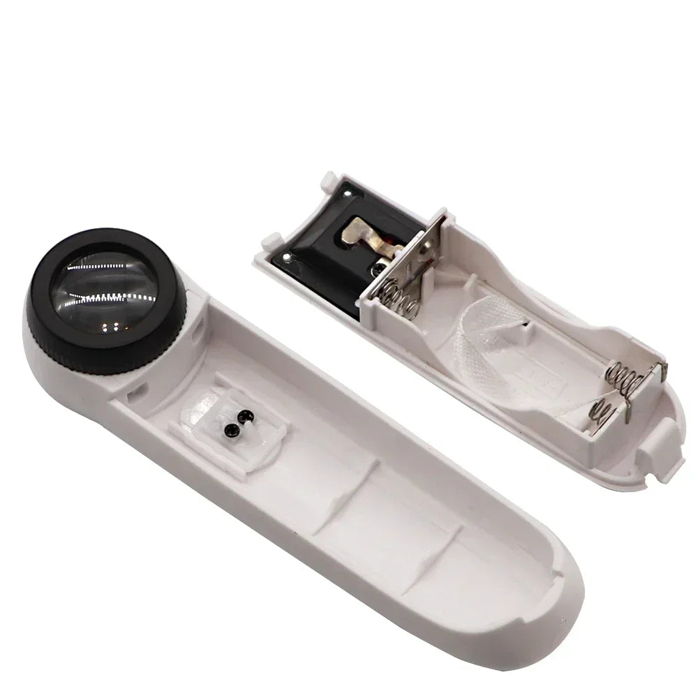 Mini 40X LED Pocket Magnifier – Jewelry, Coin & Watch LED Pocket Magnifier SPOT