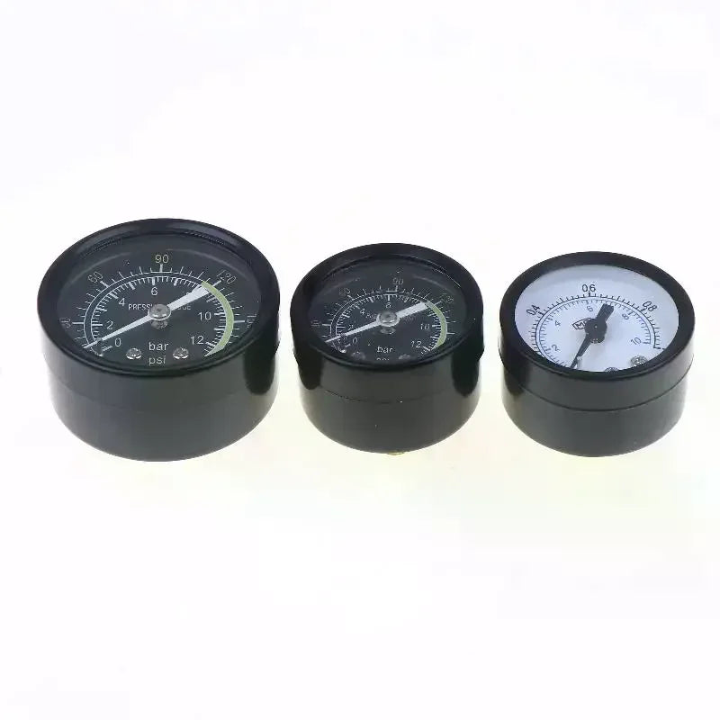 Air Pressure Gauge 0-10/12/25 Bar – Hydraulic DIY Tool Pressure Gauge SPOT