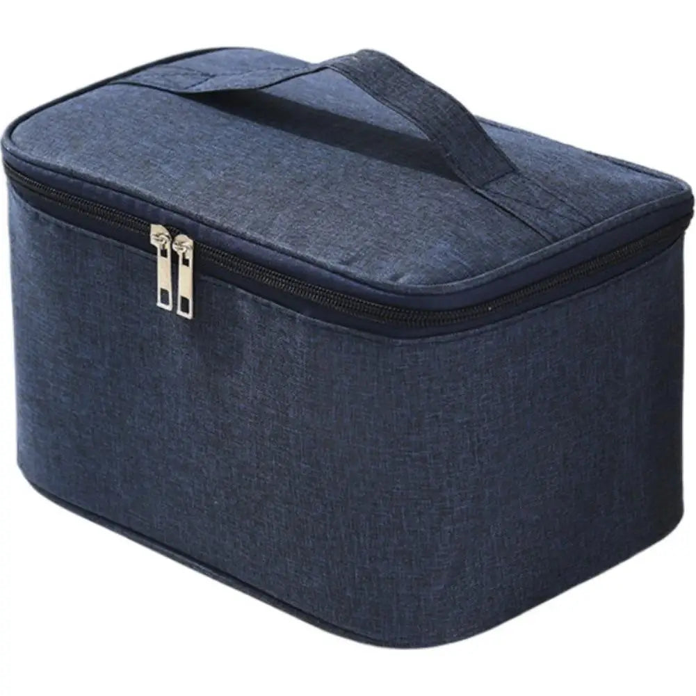 Oxford Fabric Travel Toiletry Bag – Large Capacity Organizer Travel Toiletry Bag SPOT Blue