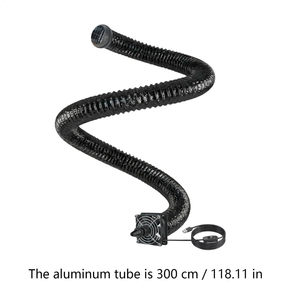 300cm Car AC Vent Extender – Rear Seat Airflow Hose Car AC Vent Extender SPOT