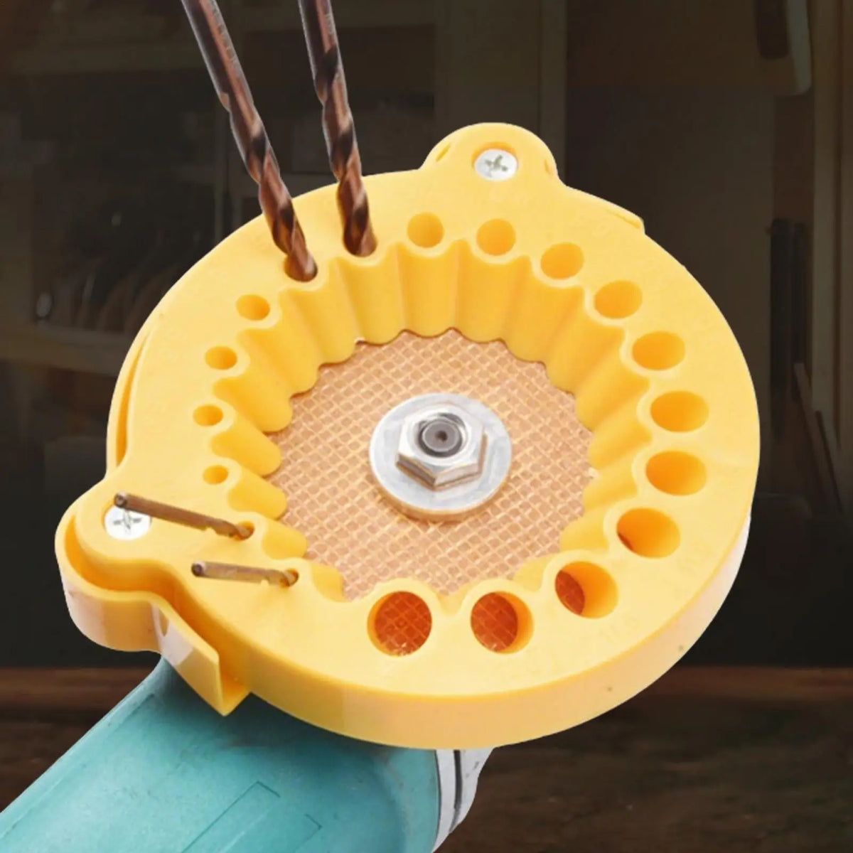 Universal Drill Bit Sharpener – Angle Grinder Attachment Drill Bit Sharpener SPOT