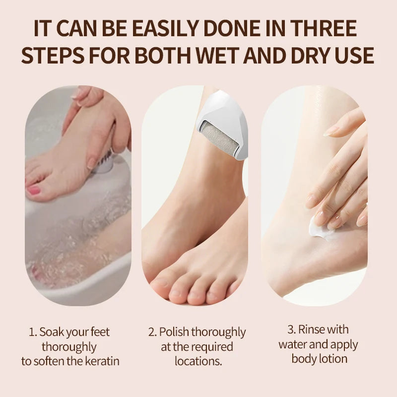 DUTRIEUX Electric Foot Callus Remover – Rechargeable Pedicure Wand Electric Callus Remover SPOT