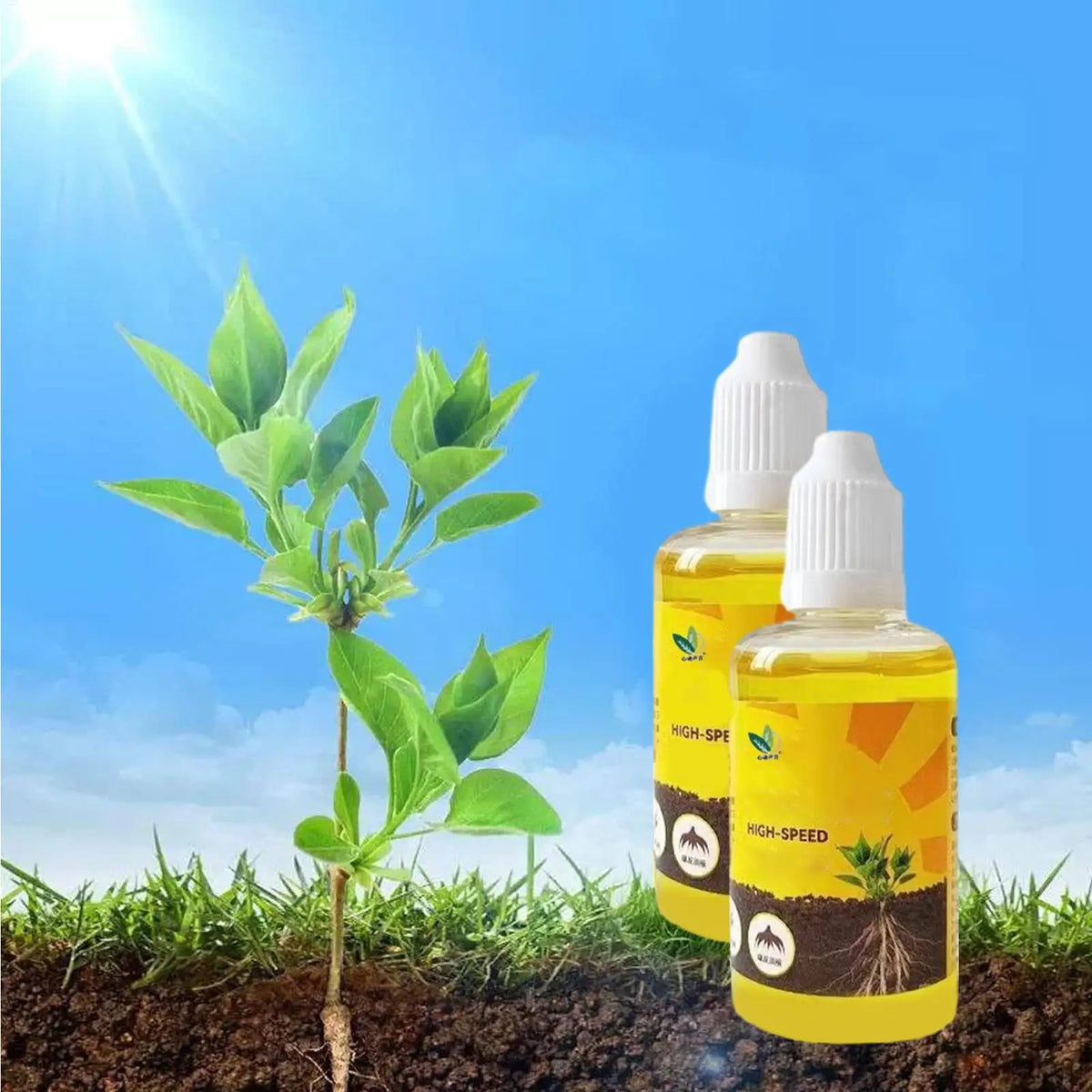 50ml Plant Root Booster Liquid – Organic Rooting Stimulator Liquid Plant Fertilizer SPOT 50ml