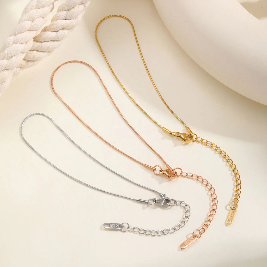 Gold Snake Chain Anklet – Waterproof Stainless Steel Women Chain Anklet SPOT