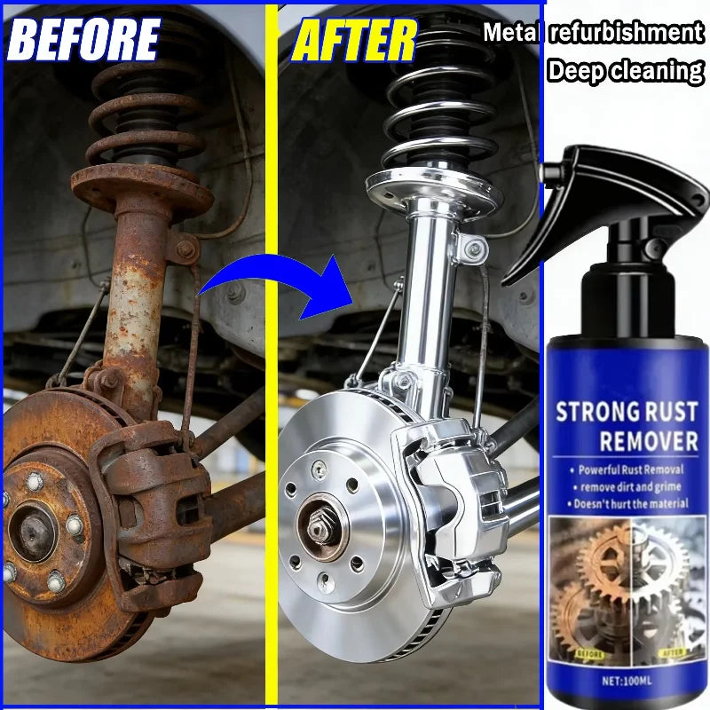 Car Rust Remover Spray – Metal Derust & Wheel Hub Lubricant Rust Remover Spray SPOT