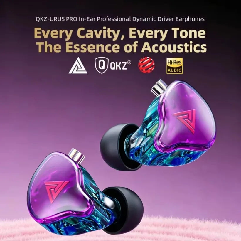 QKZ URUS PRO HiFi IEM – 11mm Dual-Magnet Wired Earphones Wired IEM Earphones SPOT