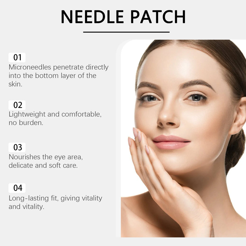 Eelhoe Microneedle Eye Patches – Retinol & Hyaluronic Acid Microneedle Eye Patches SPOT