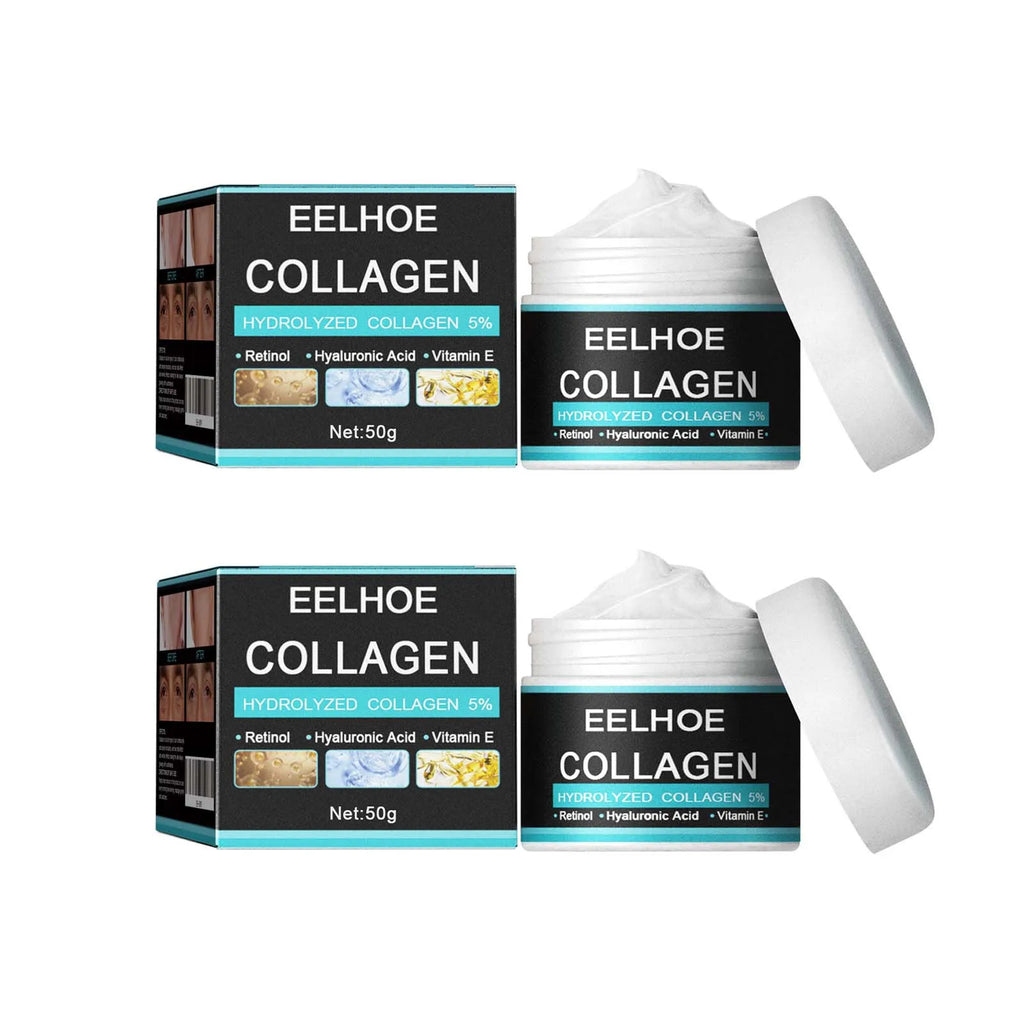 Eelhoe Men's Collagen Face Cream – Firming & Brightening 50g Men's Face Cream SPOT 2Pcs