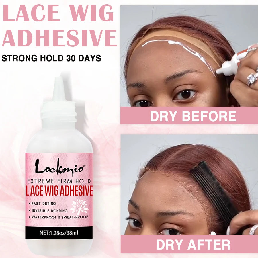 Wig Adhesive Kit – Lace Glue, Wax Stick & Edge Control Gel Wig Adhesive Kit SPOT