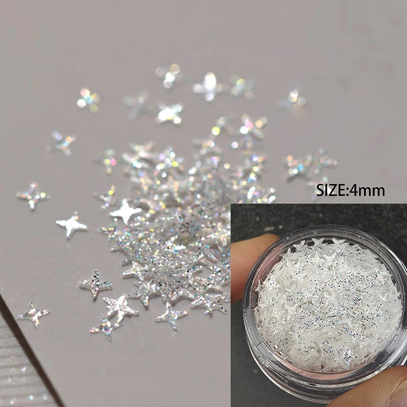Sparkling Star Nail Glitter – Pentagram & Sequin DIY Nail Art Nail Art Glitter SPOT starburst