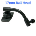 17mm Ball Head Base – Universal Car Dashboard Phone Mount Car Phone Mount Base SPOT black