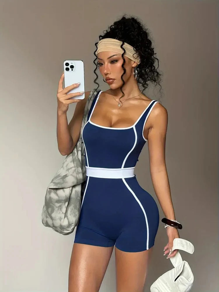 Women's Seamless One-Piece Yoga Romper & Workout Bodysuit Yoga Romper SPOT