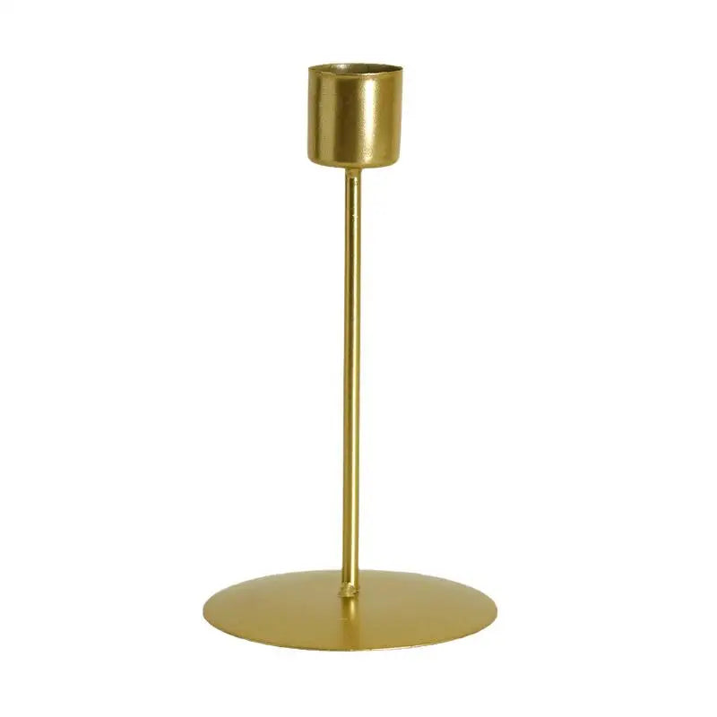 European Golden Metal Candle Holder – Wedding & Home Decor Metal Candle Holder SPOT