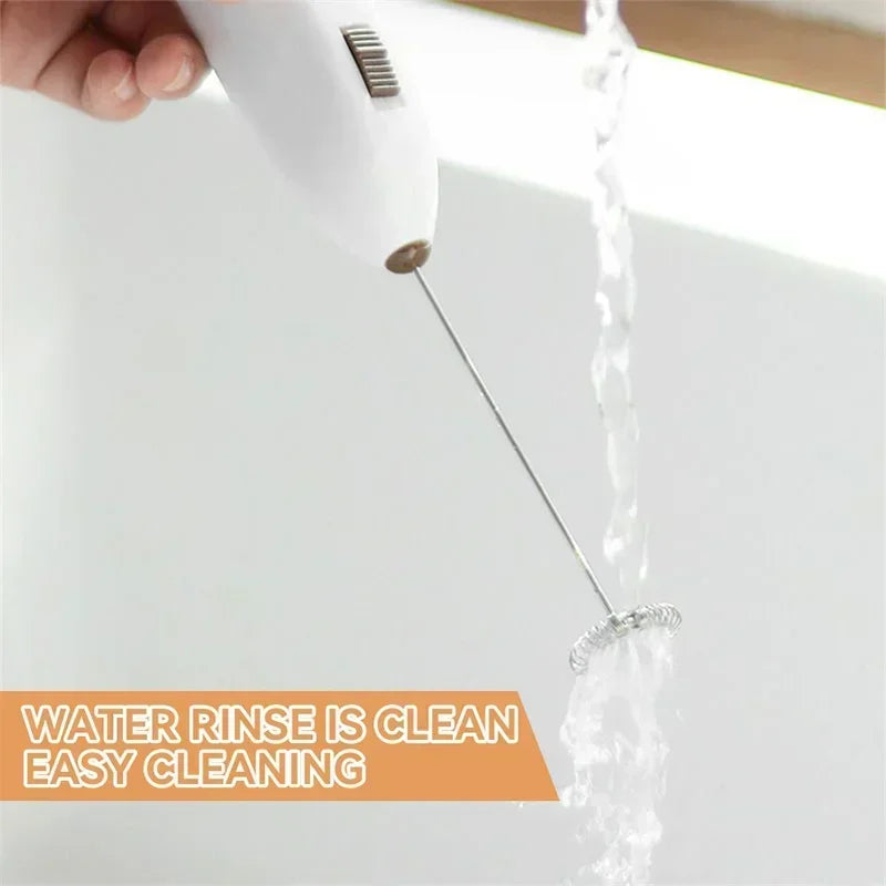 Mini Electric Milk Frother & Handheld Egg Whisk Beater Milk Frother Whisk SPOT