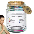 Spanish Bible Verse Prayer Jar – 90 Scripture Cards in Glass Scripture Verse Jar SPOT Default Title