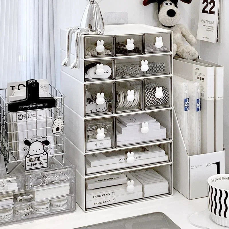 Rabbit Handle Desktop Drawer Organizer – Multi-Compartment Desktop Drawer Organizer SPOT