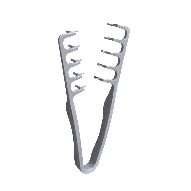 Z-Shape Comb for Men – Textured Fluffy Hair Styling Tool Hair Styling Comb SPOT Grey-2pcs