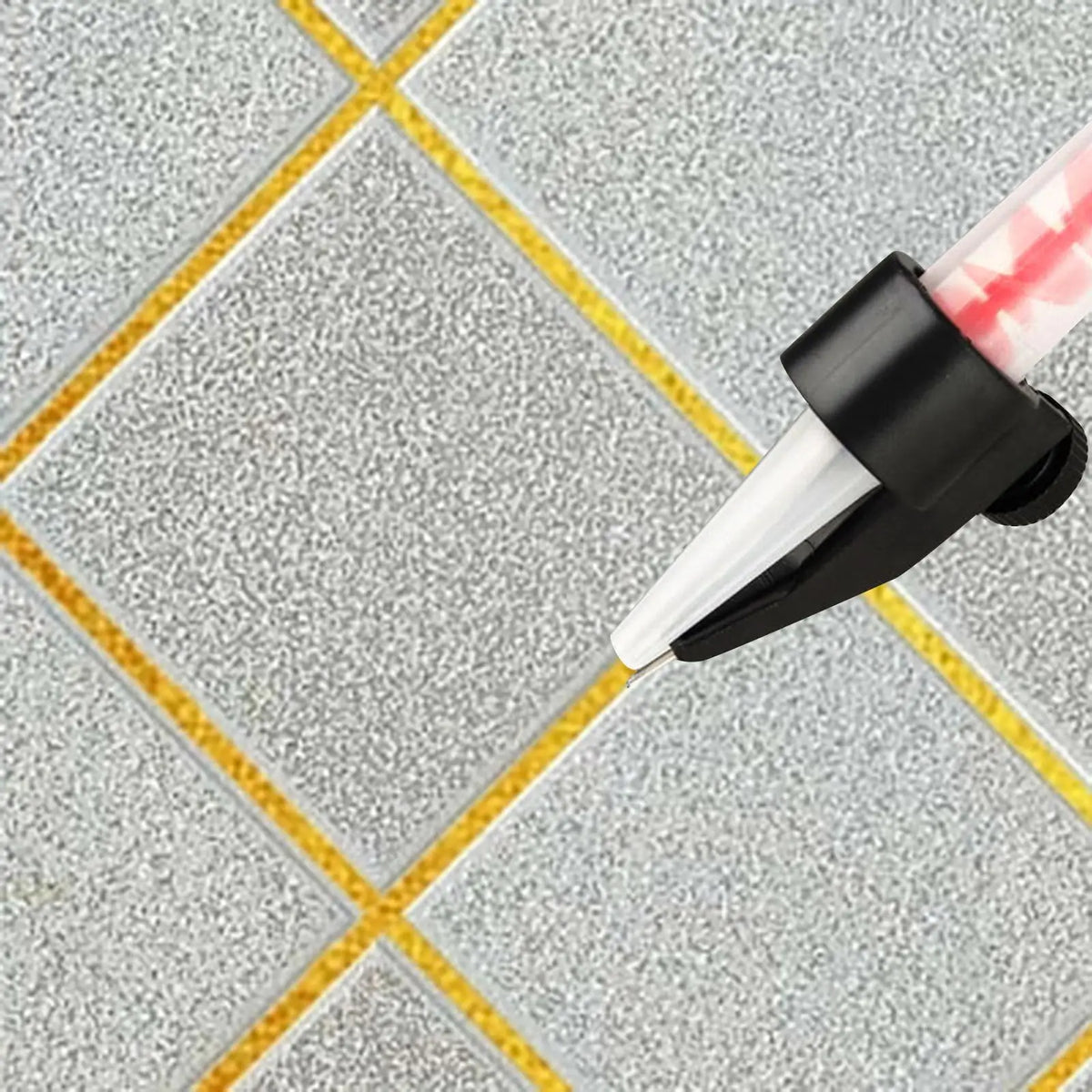 Tile Caulking Nozzle Holder – Grout Seam Fixer Tool Caulking Tool SPOT