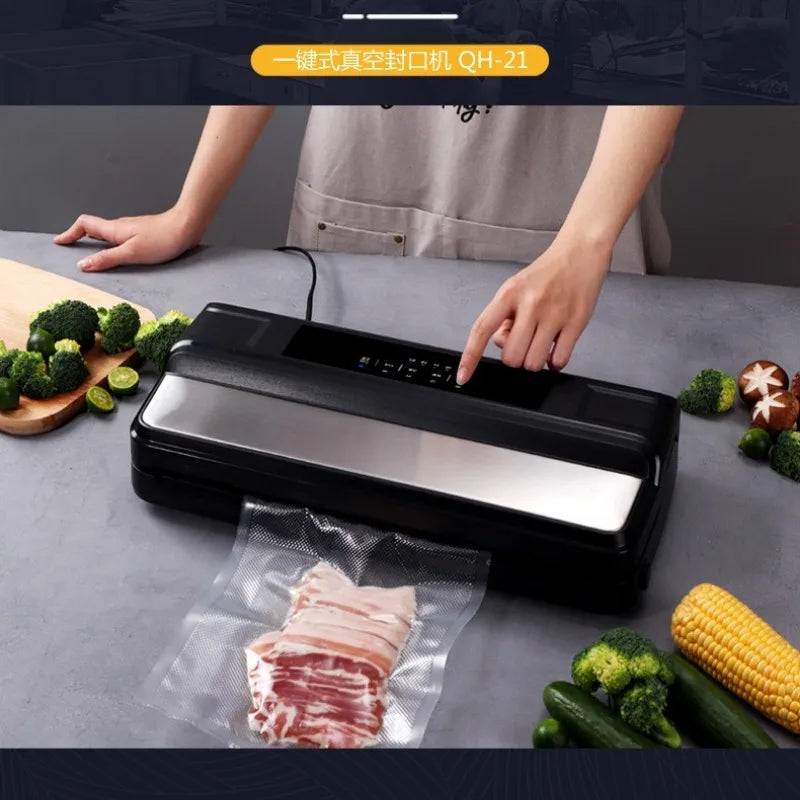 DUTRIEUX Portable Stainless Steel Food Vacuum Sealer Machine Food Vacuum Sealer SPOT