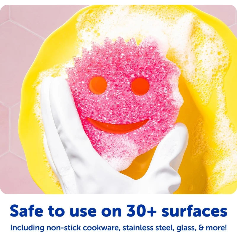 Scrub Mommy Dual-Sided Dish & Multi-Surface Sponges Cleaning Sponge SPOT