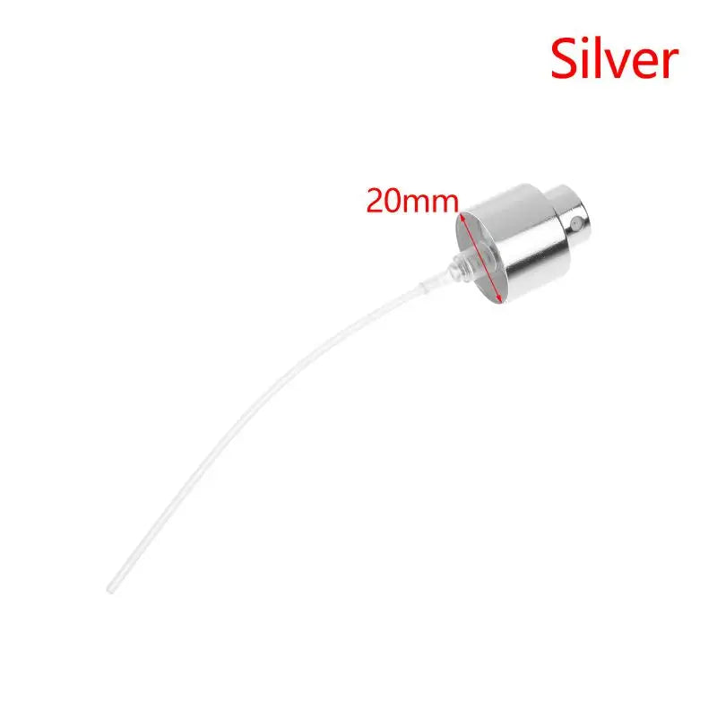 Universal Replacement Perfume Spray Pump – Fine Mist, Leakproof Perfume Spray Pump SPOT Silver 20mm