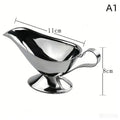 Stainless Steel Sauce Boat – Drip-Free Gravy Pourer Dispenser Gravy Sauce Boat SPOT A1
