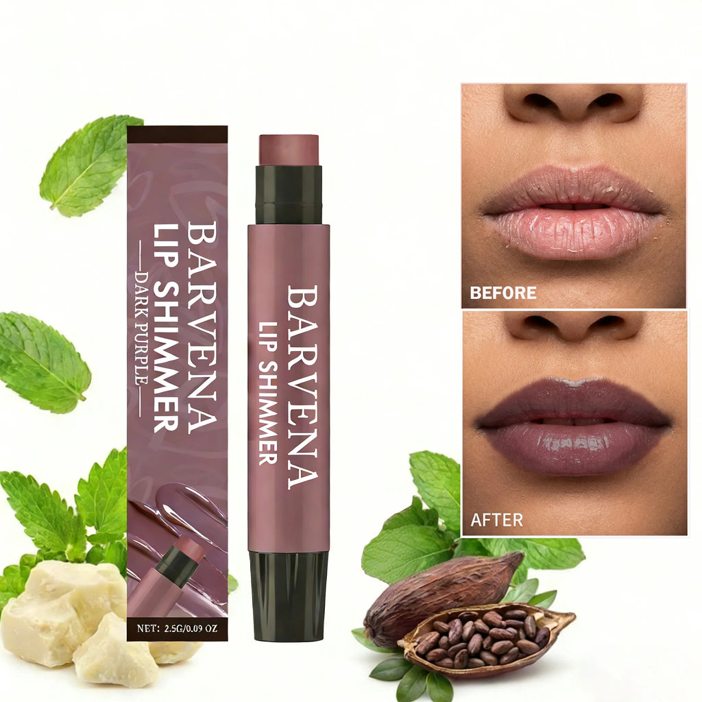 eelhoe Dark Purple Tinted Lip Balm Stick | Glossy Shimmer Tinted Lip Balm SPOT