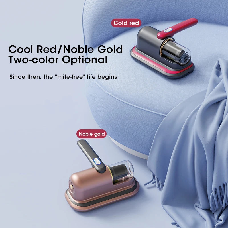 UV Sterilization Handheld Mite Vacuum 10000Pa – USB Rechargeable Handheld Vacuum Cleaner SPOT