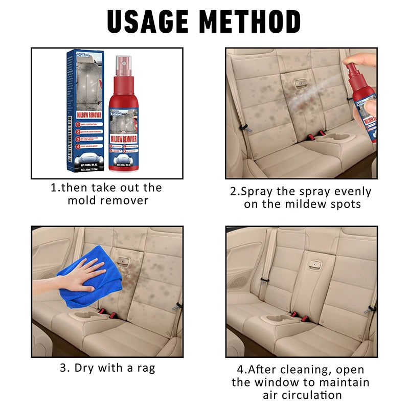 Car Interior Cleaner & Mold Remover Spray – 30ml Car Interior Cleaner SPOT