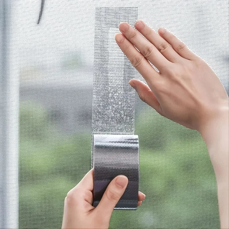 Window Screen Repair Tape Self-Adhesive Mesh Patch 5cm x 2m Screen Repair Tape SPOT