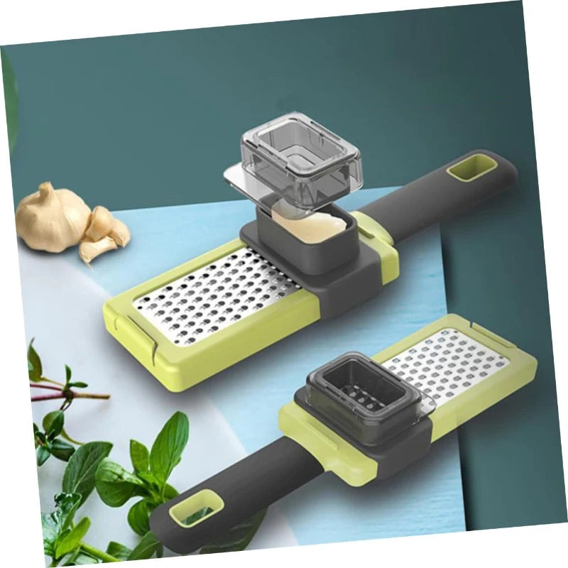 Vegetable Grater & Garlic Chopper – Multifunctional Slicer Tool Vegetable Grater & Chopper SPOT