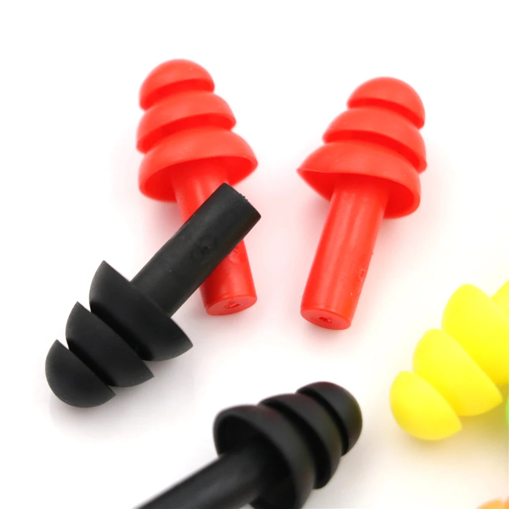 20-Pack Silicone Earplugs – Noise Blocking for Sleep & Study Silicone Earplugs SPOT