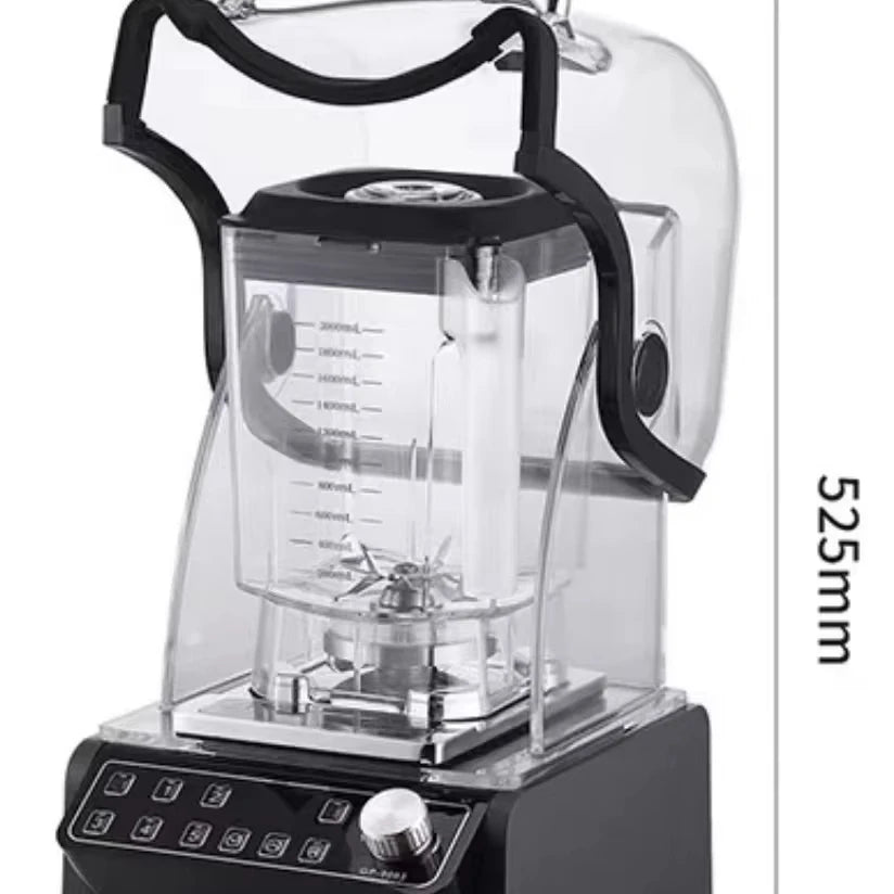DUTRIEUX 1800W Commercial High-Speed Blender – 2L, 5+ Speeds Commercial Blender SPOT Black EU Plug