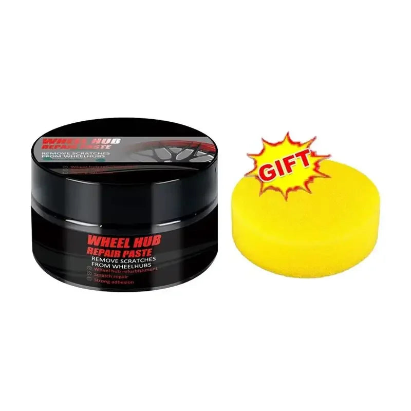 Wheel Hub Scratch Repair Paste – Rim Polish & Scuff Restorer Wheel Repair Paste SPOT 1 Bottle