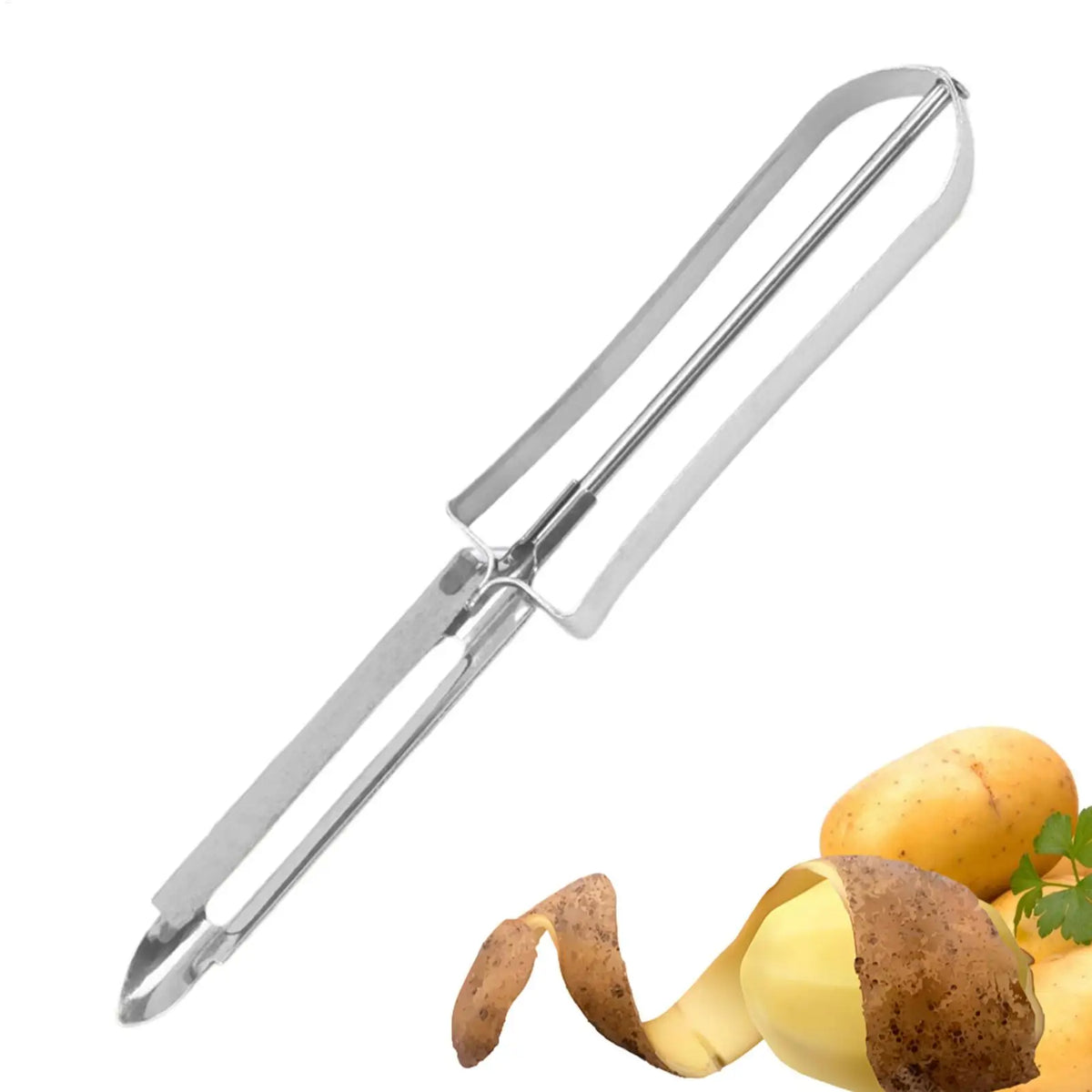 Stainless Steel Vegetable & Fruit Peeler | Kitchen, Camping & Travel Vegetable Peeler SPOT