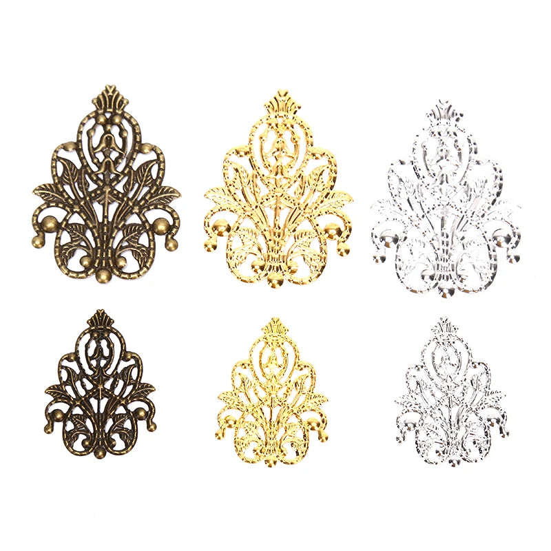 20-Pc Mix Filigree Hollow DIY Jewelry Findings & Embellishments Jewelry Findings Set SPOT