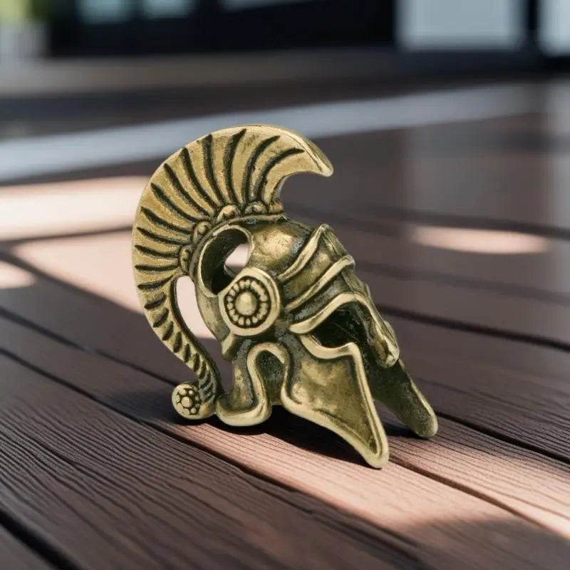 Spartan Helmet Pendant – Vintage Antique Alloy DIY Charm Jewelry Charm Pendant SPOT