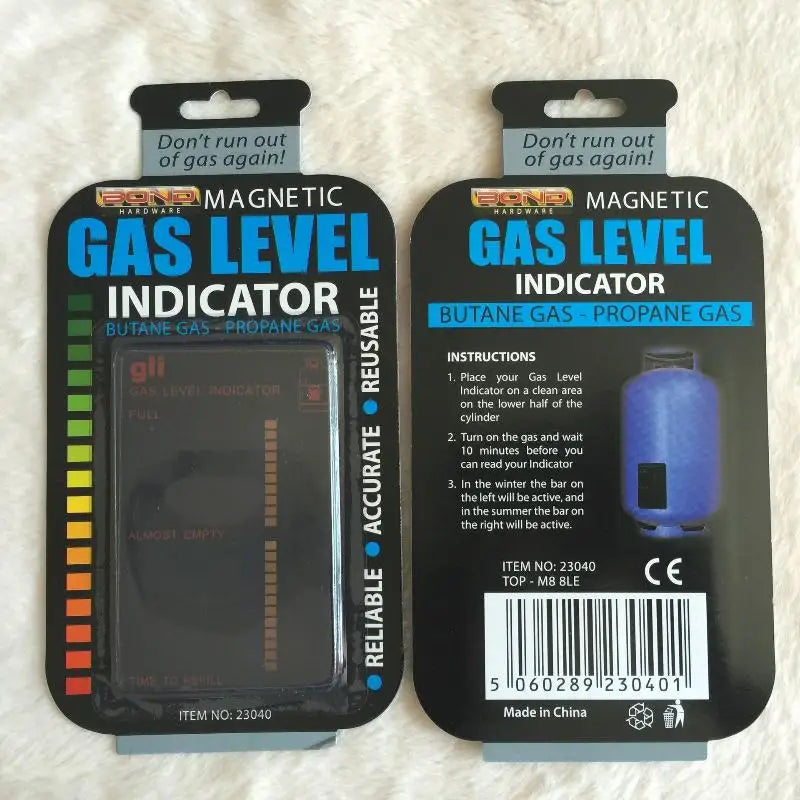 4-Pack Magnetic Gas Level Indicator – Color-Changing Tank Detector Gas Level Indicator SPOT