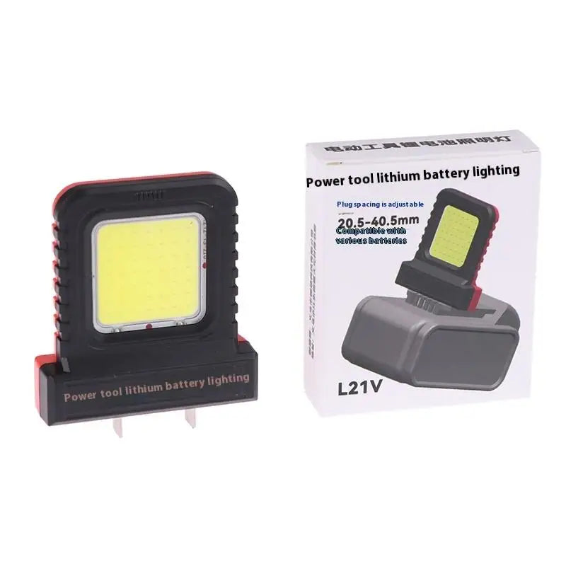 Portable 14W LED Work Light – 20-21V Power Tool Lamp LED Work Light SPOT