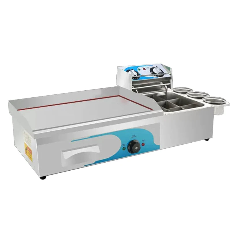 DUTRIEUX Commercial Electric Flat Top Griddle – Non-Stick Electric Flat Griddle SPOT