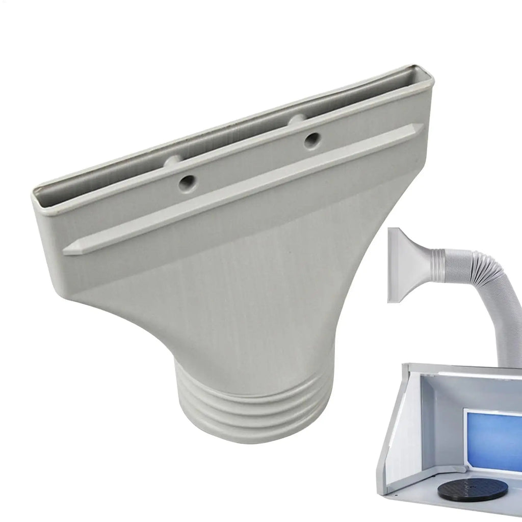 Flat AC Hose Window Connector – HVAC Exhaust Duct Fitting AC Duct Connector SPOT
